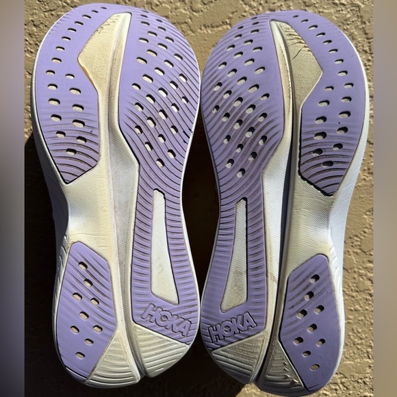 Hoka One One Mach 6 Gray Purple Running Shoes Women’s Size 8.5 B in VGC Clean - Picture 13 of 14